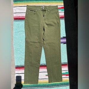 Green faded glory brand jeans 
Straight leg